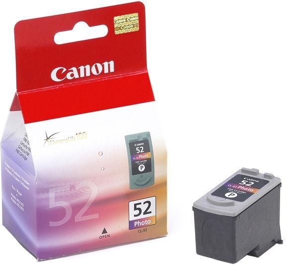 Cartus Cerneala Original Canon Color, CL-52, pentru IP6210D|IP6220D, 21ml, (timbru verde 0.15 lei), "BS0619B001AA"