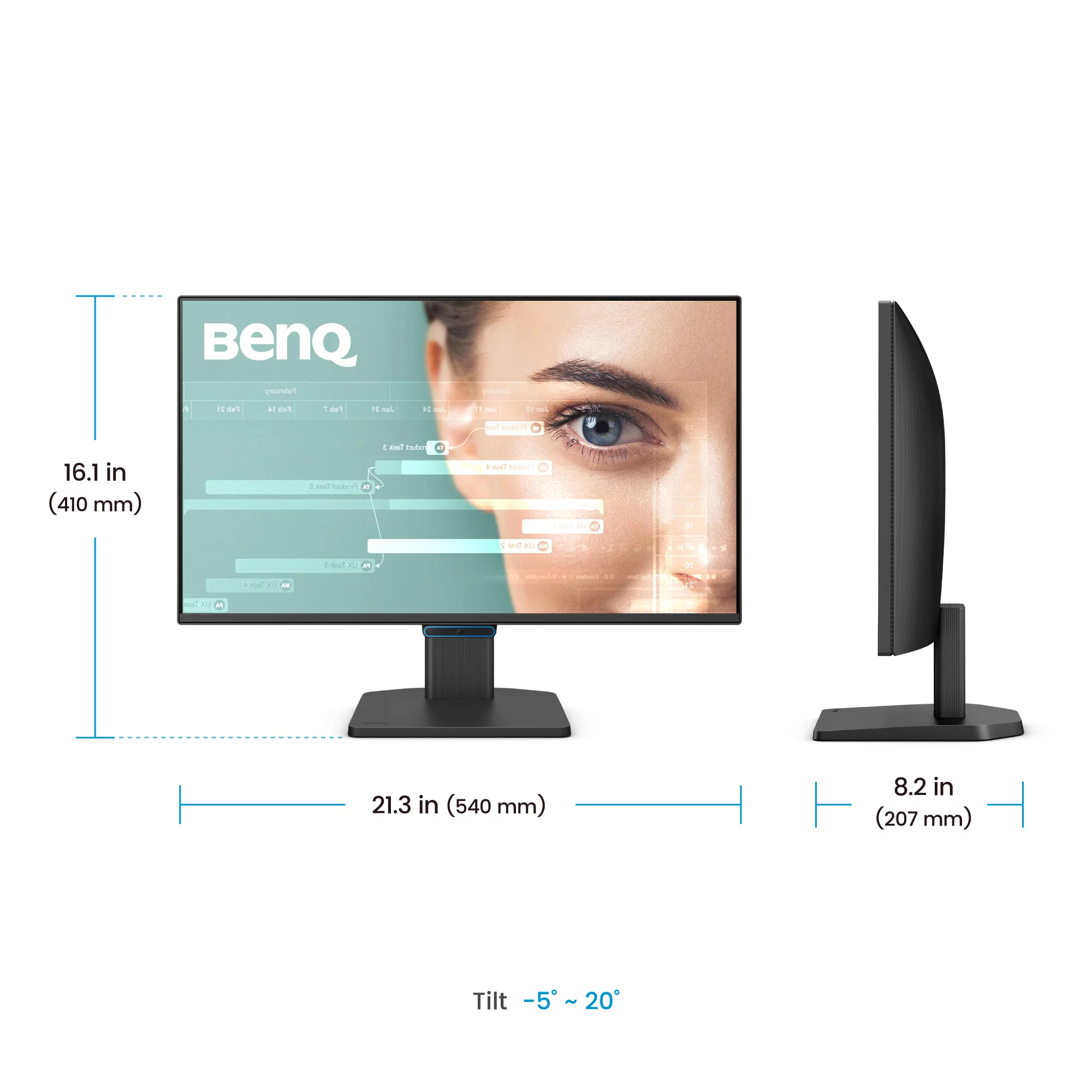 Monitor BenQ GW2490C"GW2490C" - imagine 4