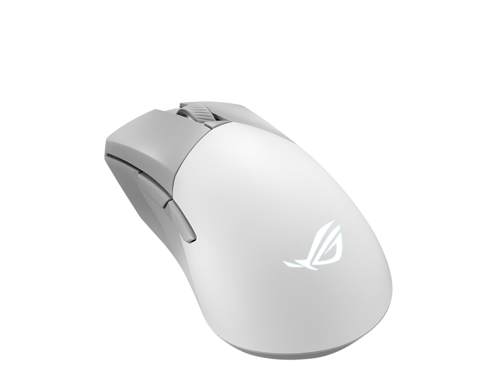 Mouse ROG Gladius III Wireless Aimpoint, gaming mouse ,36000 dpi, 6 butoane, Alb,Optic "90MP02Y0-BMUA10" (timbru verde 0.18 lei)