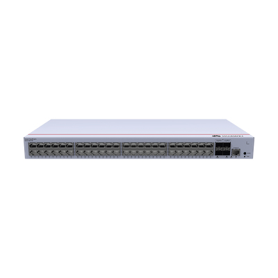 HUAWEI eKitEngine S310-48x10/100/1000BASE-T ports 4 x GE SFP ports AC power supply Packet forwarding rate: 77 Mpps Damaged Box (P) "S310-48T4S" (timbru verde 2 lei)