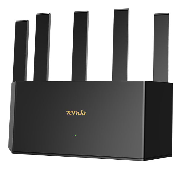 ROUTER Tenda wireless BE5100, Wi-Fi 7 Dual-Band 2.4 / 5 Ghz, de pana la 5100 Mbps 1 × port WAN 2.5 Gigabit, 3 × LAN Gigabit, negru"TE6L Pro" (timbru verde 0.8 lei)