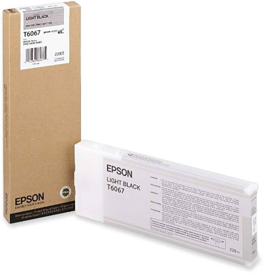 Cartus Cerneala Original Epson Light Black, , pentru , , (timbru verde 1.2 lei), "C13T606700"