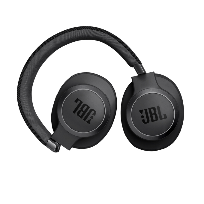 Casti audio wireless over-ear, LIVE 770NC, True Adaptive NC, Bluetooth, Multi-Point, Negru"JBLLIVE770NCBLK" - imagine 9