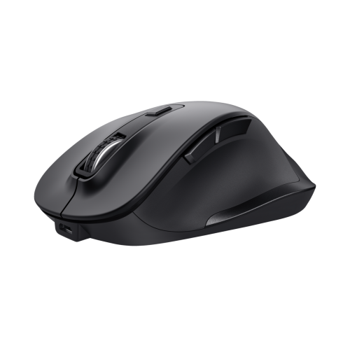TRUST Fyda Rechargeable Wireless Mouse - black "24727" (timbru verde 0.18 lei)