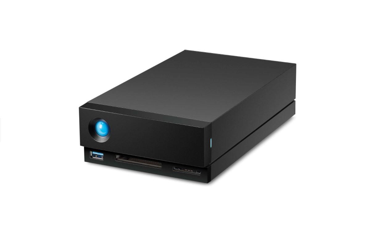 HDD externe LACIE 16 TB, , format 3.5 inch, USB 3.2 Type C, negru, "STHS16000800" (timbru verde 0.8 lei)