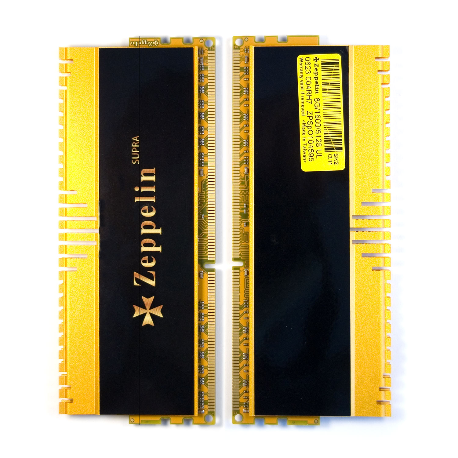 MEMORIE DDR Zeppelin DDR3 16GB frecventa 1600 Mhz, (kit 2x 8GB) dual channel kit, radiator, retail "ZE-DDR3-16G1600-RD-GM-KIT"