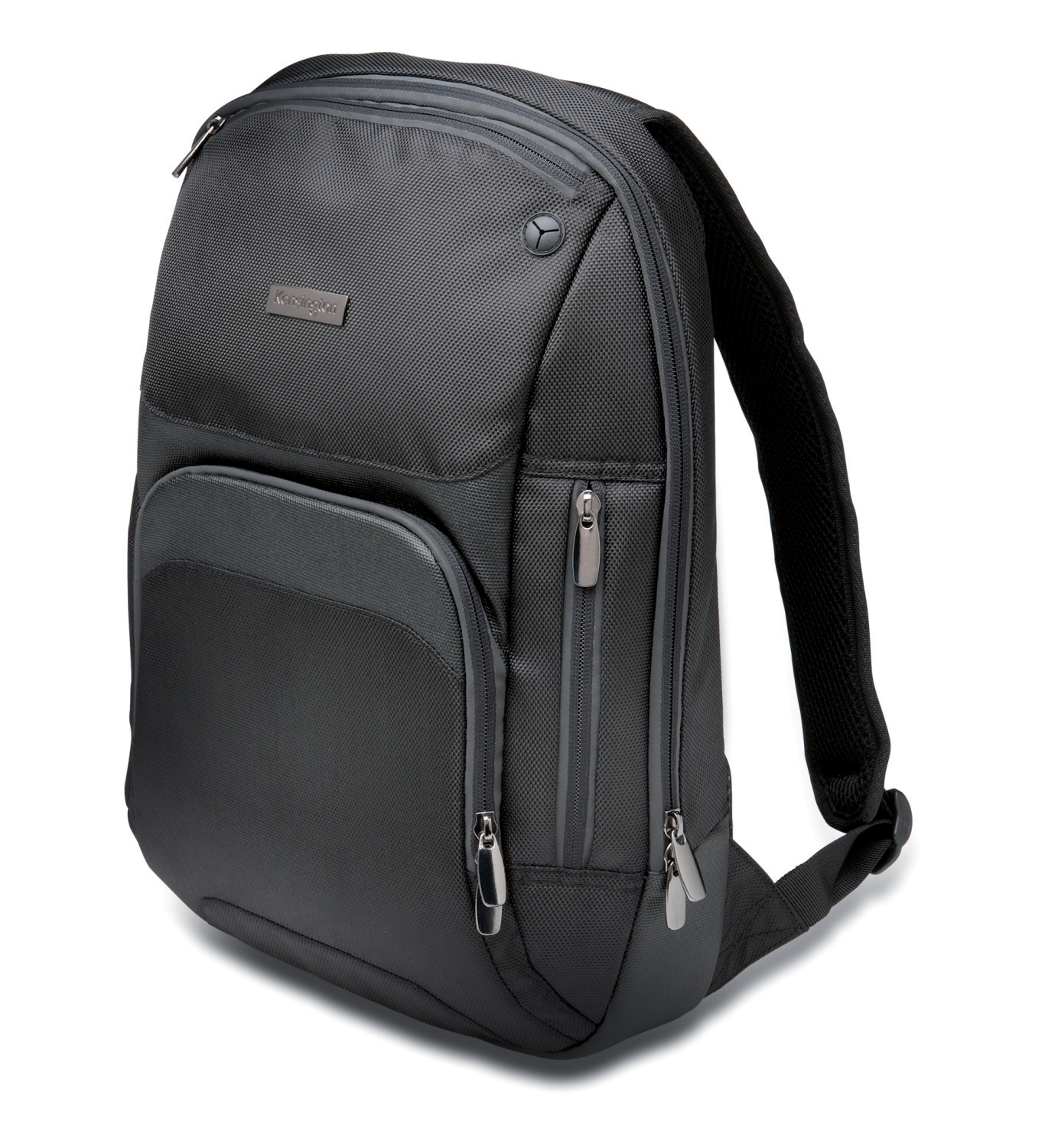 RUCSAC KENSINGTON, pt. notebook de max. 14 inch, 1 compartiment, buzunar frontal x 2 | buzunar lateral, waterproof, nylon, negru, "Triple Trek" "K62591EU"