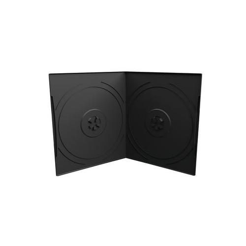 MediaRange Carcasa DVD case for 2 discs 7mm, pocket-sized, black "BOX10-2"