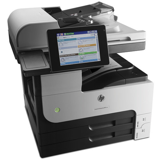 Multifunctional Laser Mono HP Ent. M725DN, A3, Functii: Impr.|Scan.|Cop., Viteza de Printare Monocrom: 41ppm, Conectiv:USB|Retea, Duplex:Da, ADF:DADF(timbru verde 85 lei) "CF066A"