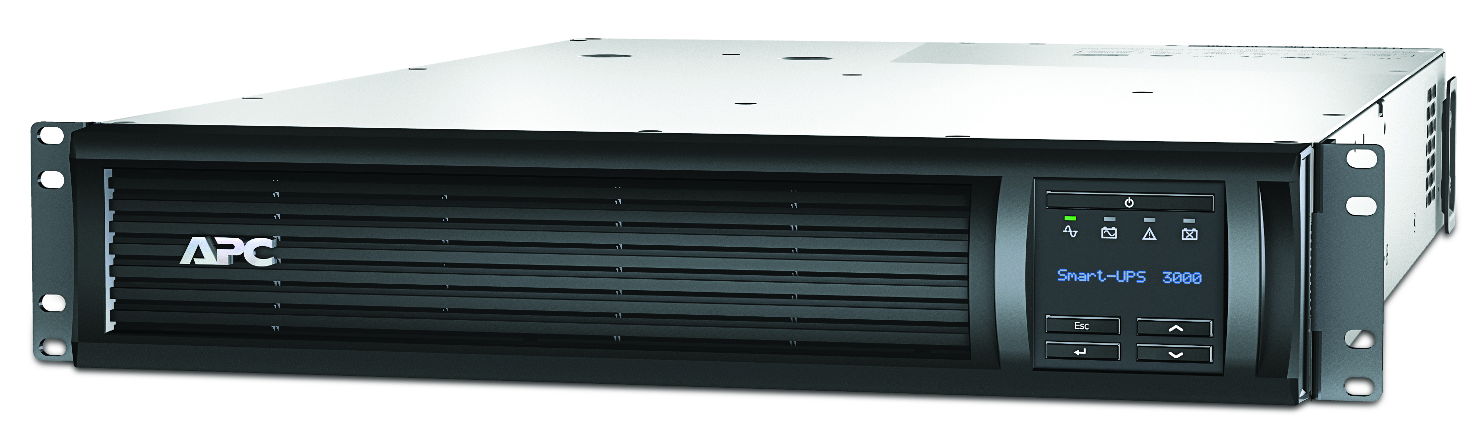 UPS APC,"Smart-UPS C",Line Int. sin pura mgmt,rack, 3000VA / 2700W,AVR,IECx8,1xRBC43,LCD,11-20 min.,"SMT3000RMI2UC",prelungire garantie(WBEXTWAR1YR-- 04/WBEXTWAR3YR--04),(timbru verde 40 lei)