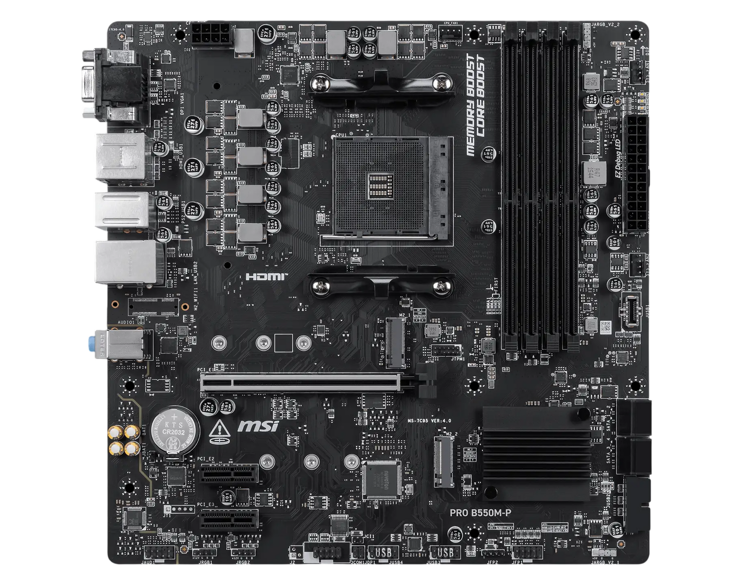 MB MSI PRO B550M-P AM4 DDR4"PRO B550M-P"