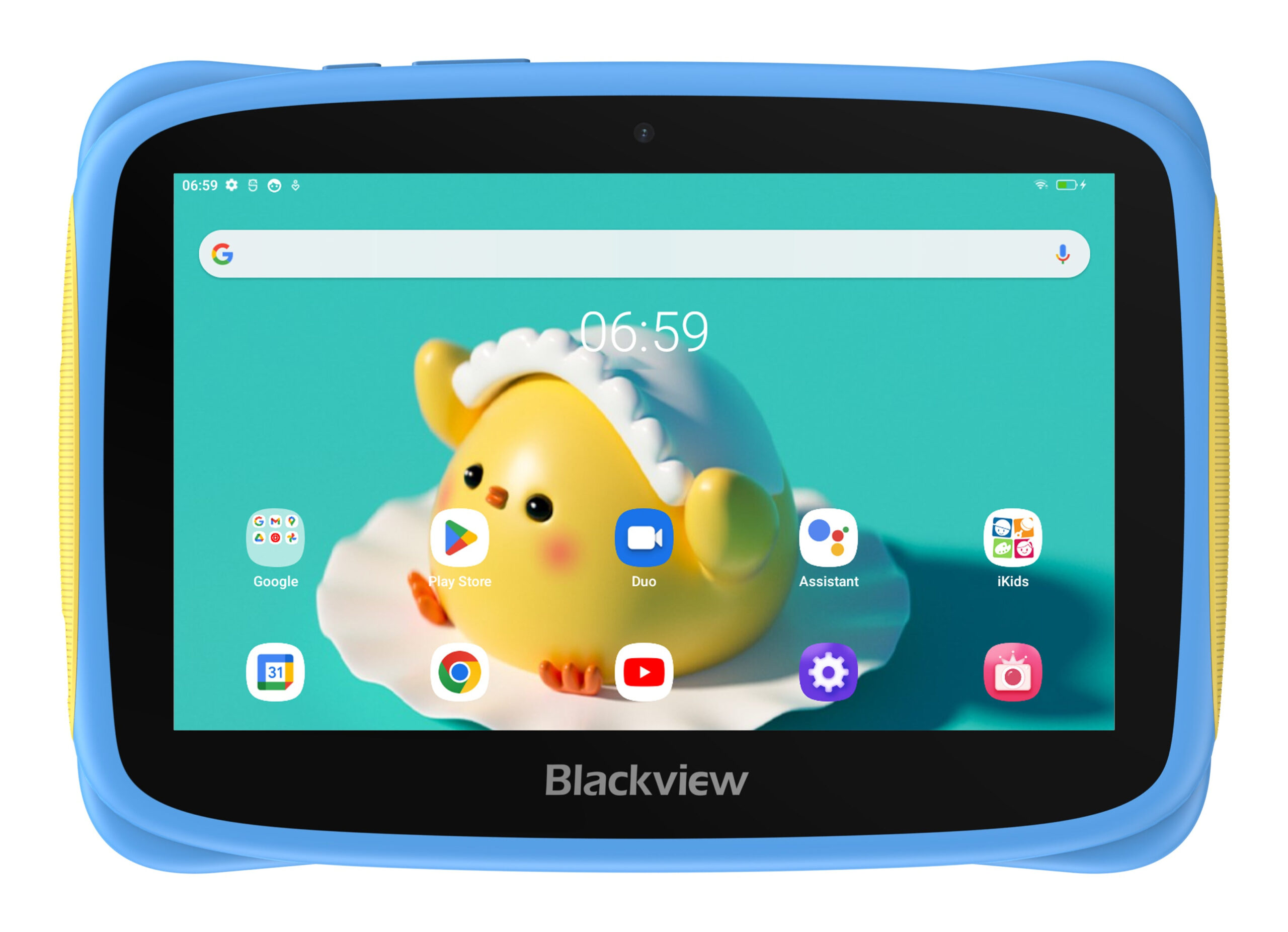 Blackview Tab 3 Kids, Blue, 7-inch HD 1024x600, 7731E Quad-core 1.3GHz, Front 0.3MP; Rear 2MP Camera, 2GB/32GB, 3280mAh battery, Blue "BVTAV3_KIDS-BL_EU" (timbru verde 0.9 lei)