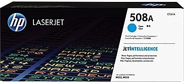 Toner Original HP Cyan, nr.508A, pentru LaserJet M552|M553|M577, 5K, (timbru verde 1.2 lei) , "CF361A"