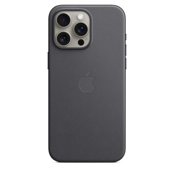 IPHONE 15 PRO MAX FINEWOVEN/CASE WITH MAGSAFE - BLACK "MT4V3ZM/A"