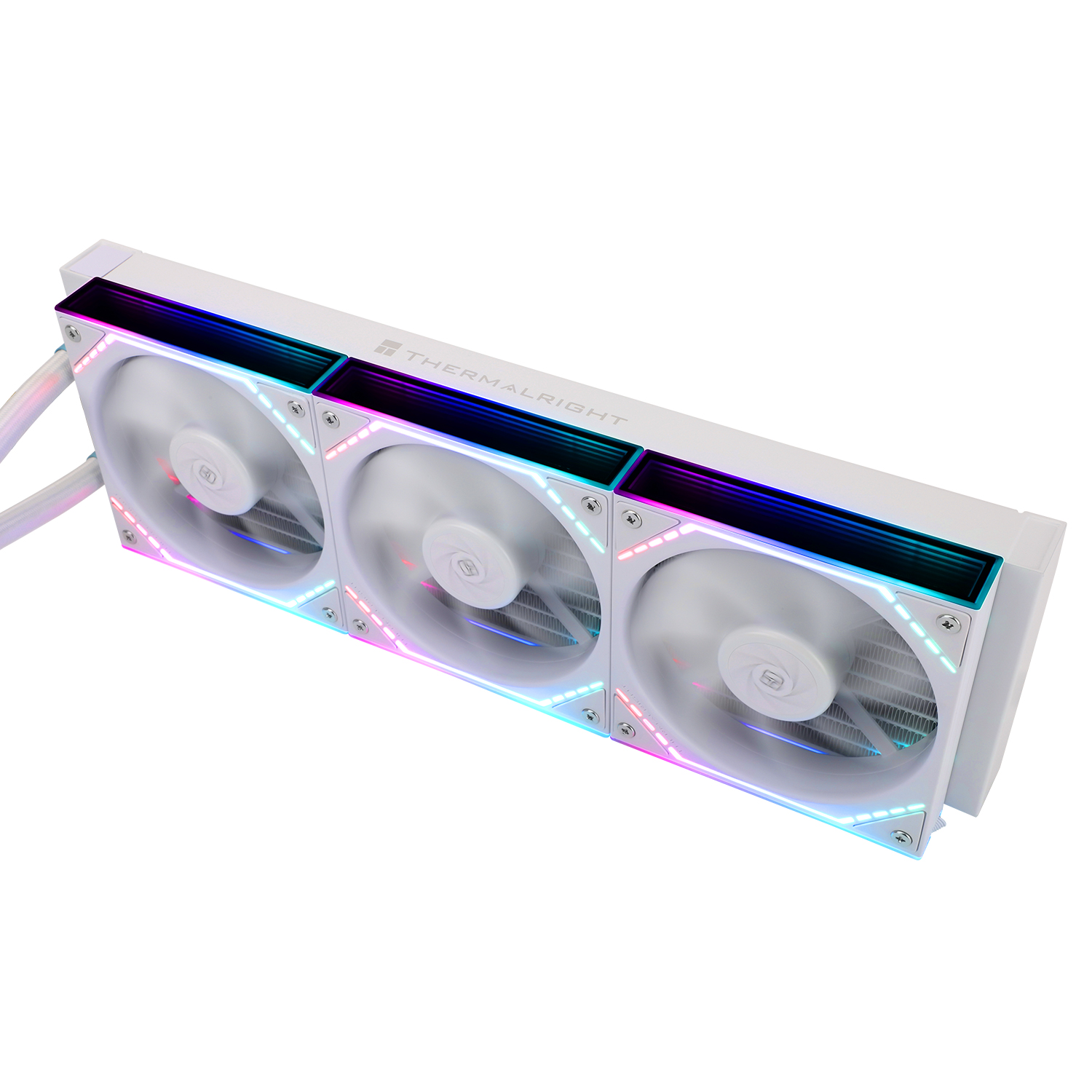 COOLER Thermalright "Frozen Infinity 360", skt. Intel si AMD, racire cu lichid, 3 x 120mm, 2000 RPM, ARGB adresabil, alb "Frozen Infinity 360 White" (timbru verde 2.00 lei)