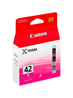 Cartus Cerneala Original Canon Magenta, CLI-42M, pentru Pixma Pro 10|Pro 100, , (timbru verde 0.15 lei), "BS6386B001AA"