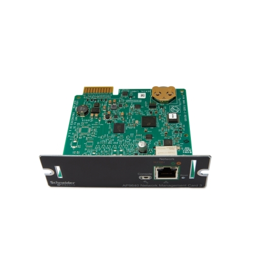 CARD management APC, interfata retea pt. UPS, 2 x USB, 1 x Gigabit, 2 x I/O porturi senzori mediu, "AP9640"