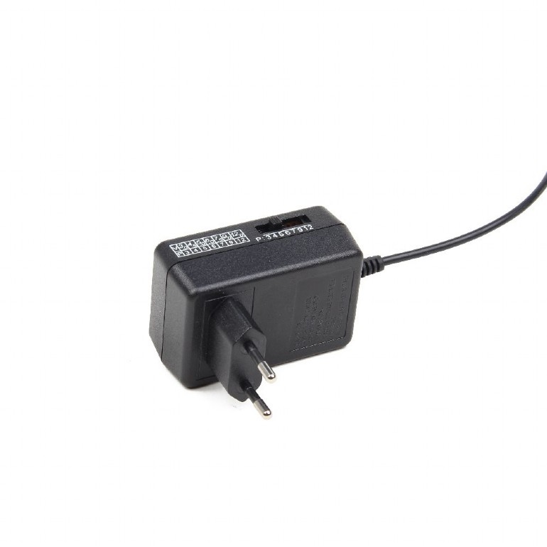ALIMENTATOR retea 220V GEMBIRD, 7 conectori circulari, 12 W, "EG-MC-009" (timbru verde 0.18 lei)
