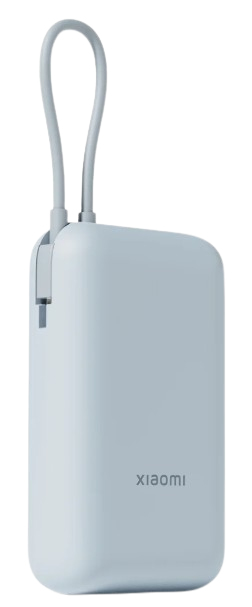 Baterie externa Xiaomi Power Bank 10000mAh 22.5W cu cablu integrat Type-C Cable Ice Blue EU BHR9073GL "BHR9073GL" (timbru verde 0.98 lei)