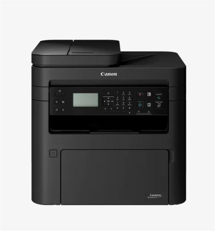 Multifunctional Laser Mono Canon MF264DW II, A4, Functii: Impr.|Scan.|Cop., Viteza de Printare Monocrom: 28ppm, Conectiv:USB|Retea|Wi-Fi, Duplex:, ADF:(Timbru Verde 23lei) "5938C017AA"