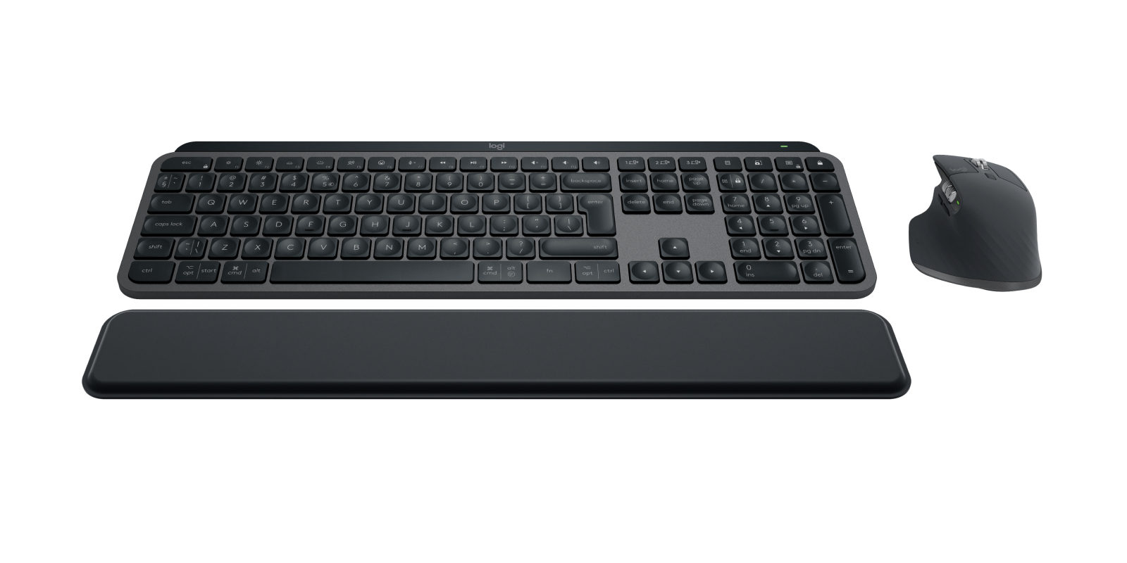 LOGITECH MX Keys S Bluetooth Combo - GRAPHITE - US INTL"920-011614" - imagine 2