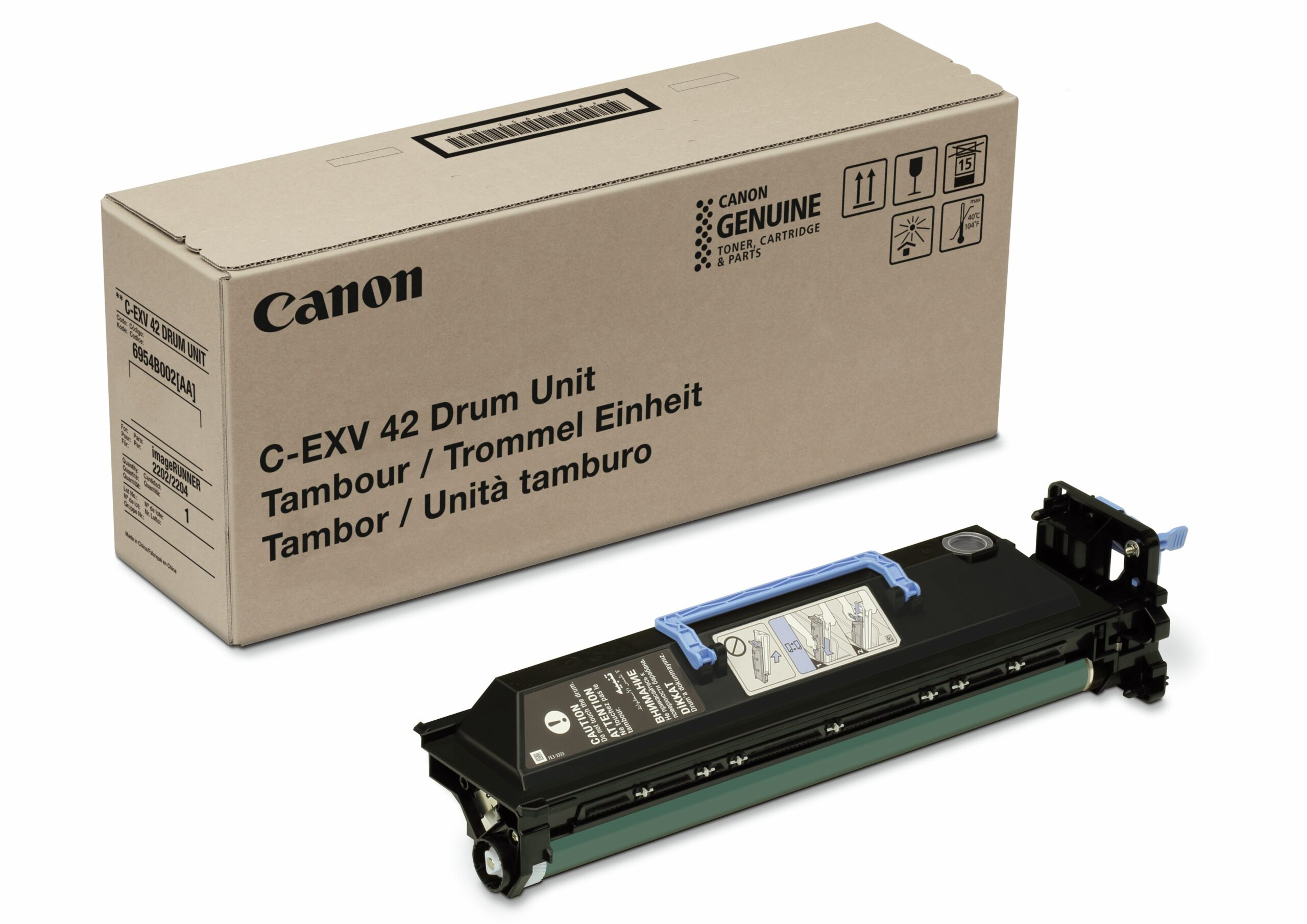 Drum Unit Original Canon Black, EVX42, pentru IR 2202|2425i|2224, 66K, (timbru verde 0.8 lei),NOPP, "CF6954B002AA"