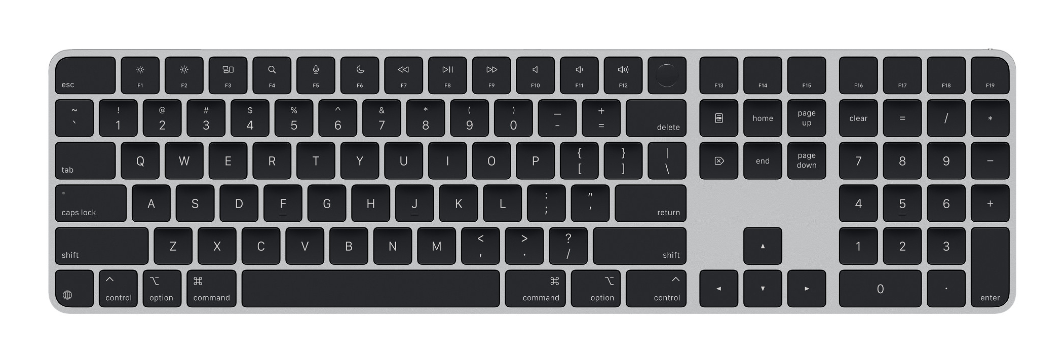 MAGIC KEYBOARD TOUCH ID NUM KEY BL-USA "MXK83LB/A" (timbru verde 0.8 lei)
