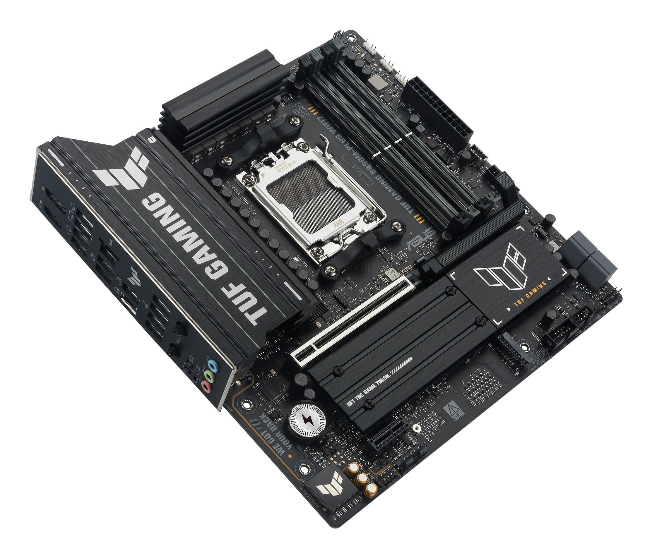 Placa de baza ASUS TUF GAMING B850M-PLUS WIFI7, AMD B850, AM5, DDR5, mATX "90MB1MU0-M0EAY0" - imagine 4