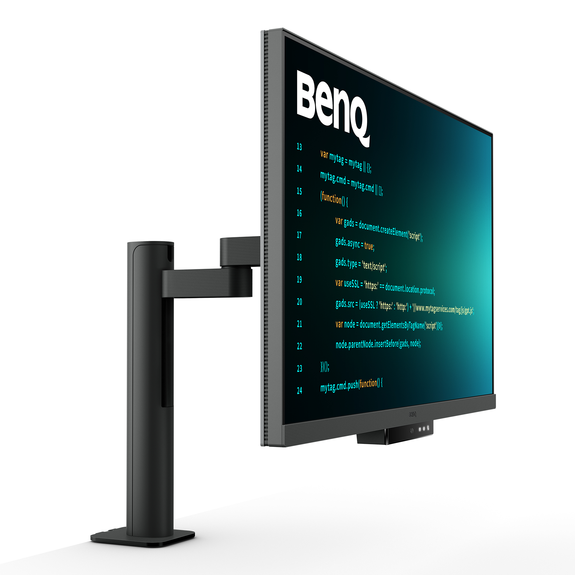 Monitor BenQ RD320UA, 31.5", IPS, 4K, HDMI, Display Port, USB-C 90W, Boxe, Pivot, MoonHalo Backlight, Brat Flexibil, 5 ms, Negru 9H.LMTLA.TBE "RD320UA" (timbru verde 7 lei)
