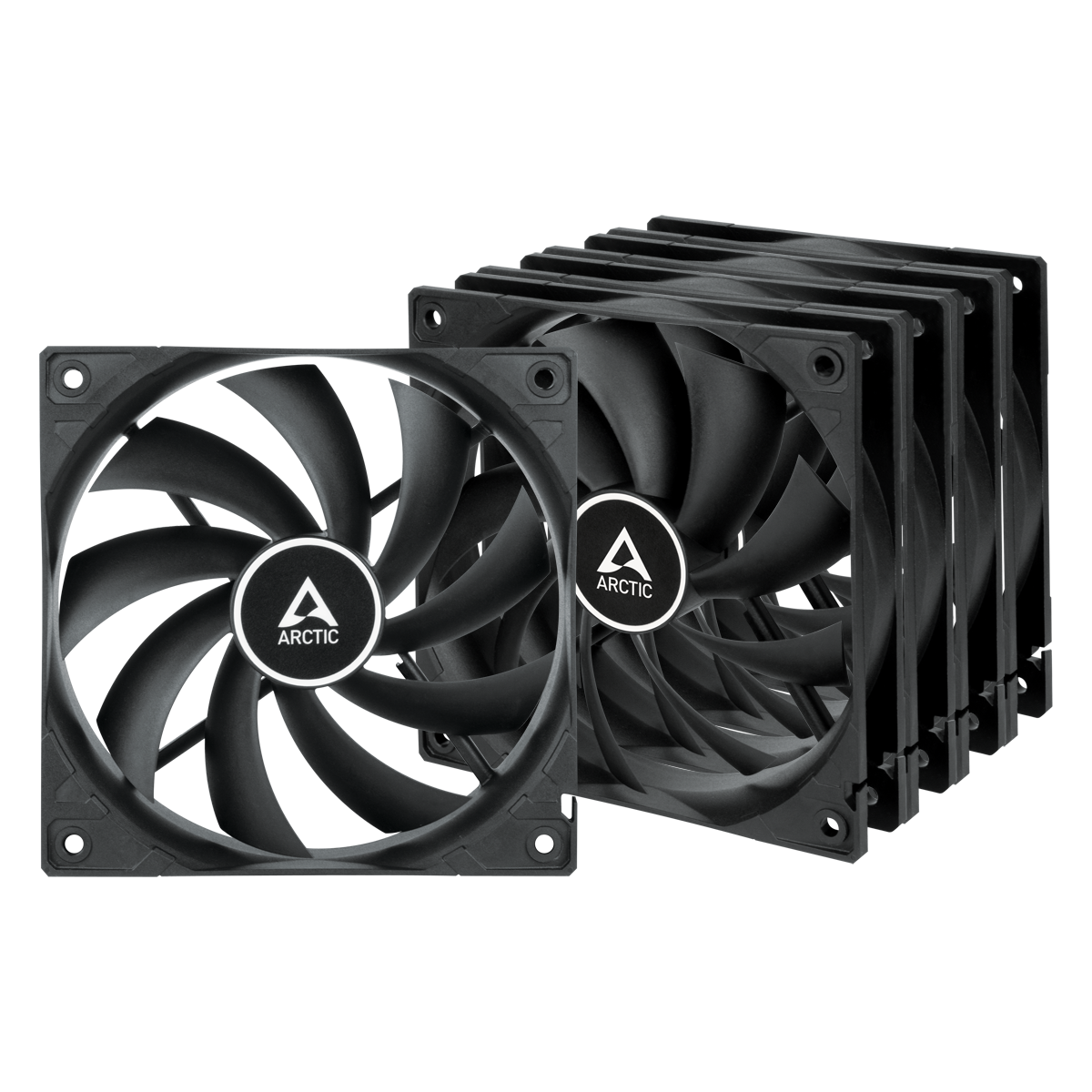 VENTILATOR ARCTIC PC, F12 (Black) - 5 Pack,"ACFAN00248A"