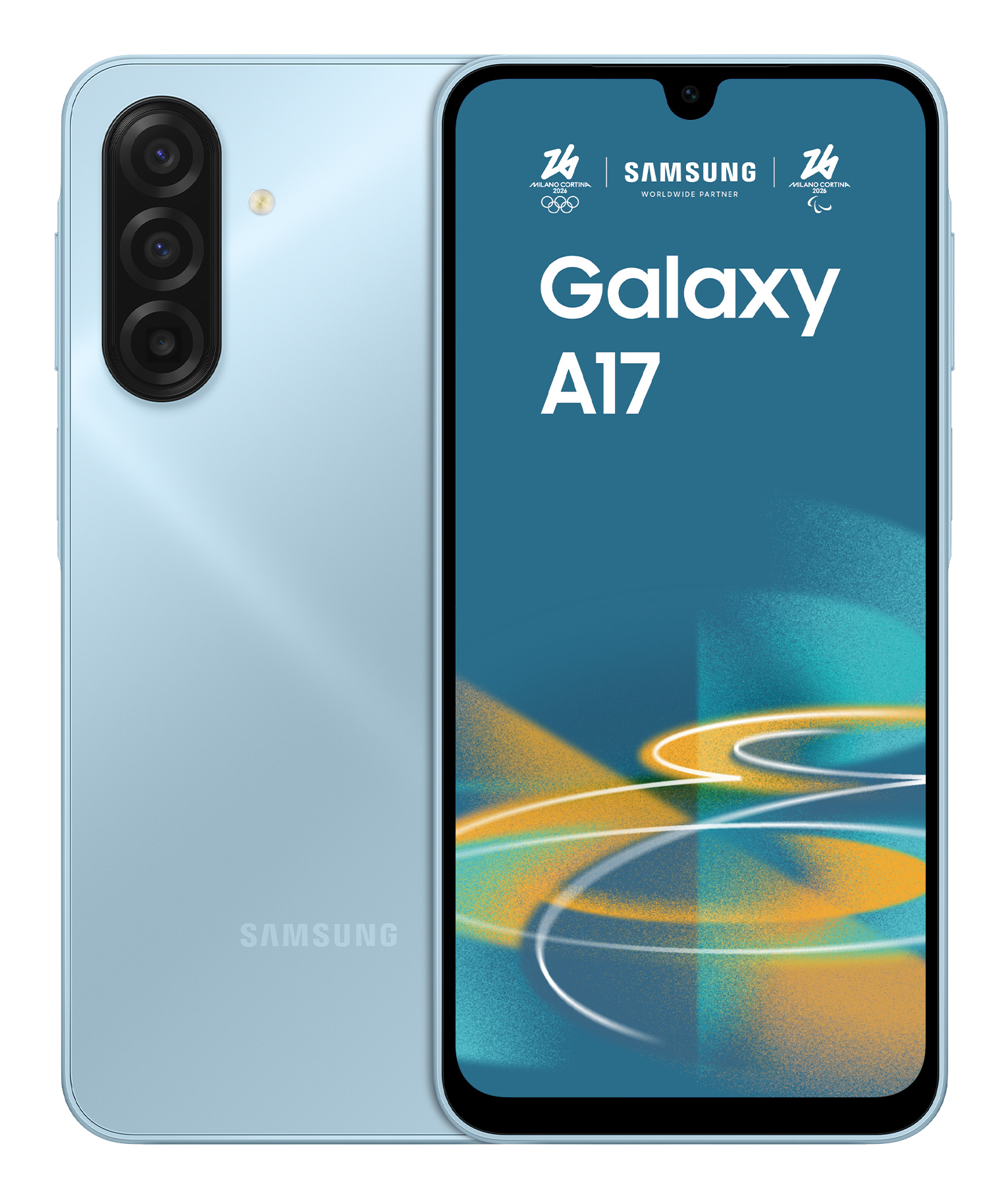 Smartphone Galaxy A17 256GB 8GB RAM Dual SIM Light Blue "SM-A175FLBEEUE" (timbru verde 0.45 lei)