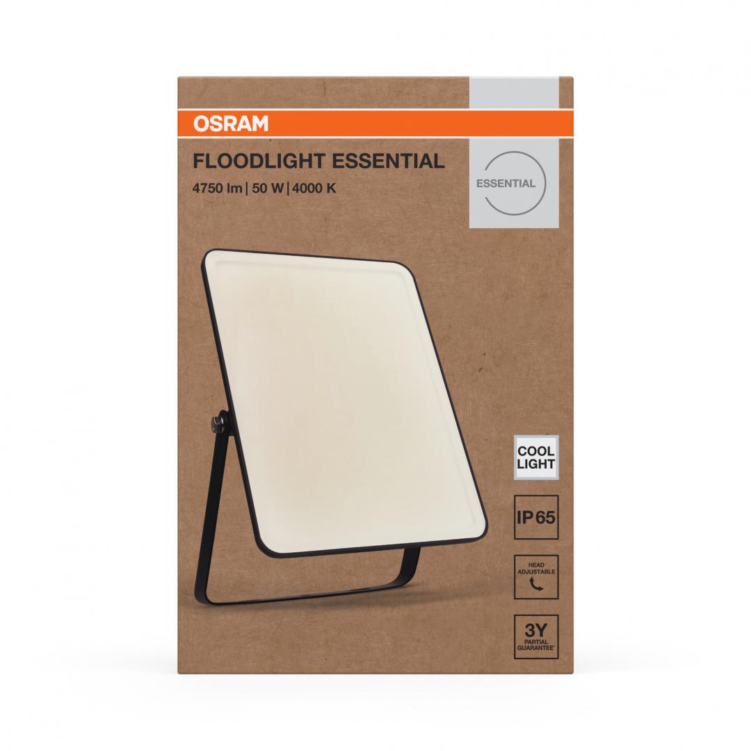 FL ESSENTIAL 50W 840 BK OSRAM "000004099854429811"
