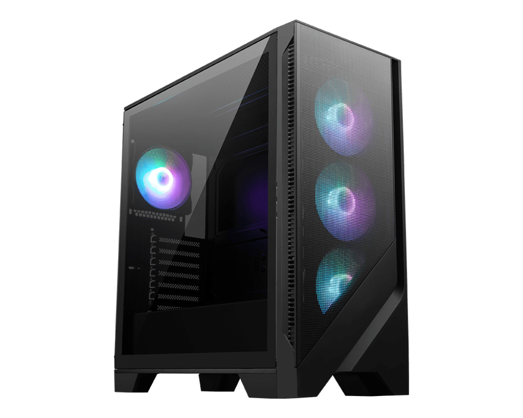 Carcasa MAG FORGE 320R AIRFLOW, Fara sursa, MiddleTower, ATX, Micro ATX (uATX), Mini ITX, Negru "306-7G23R21-809" (timbru verde 0.32 lei)