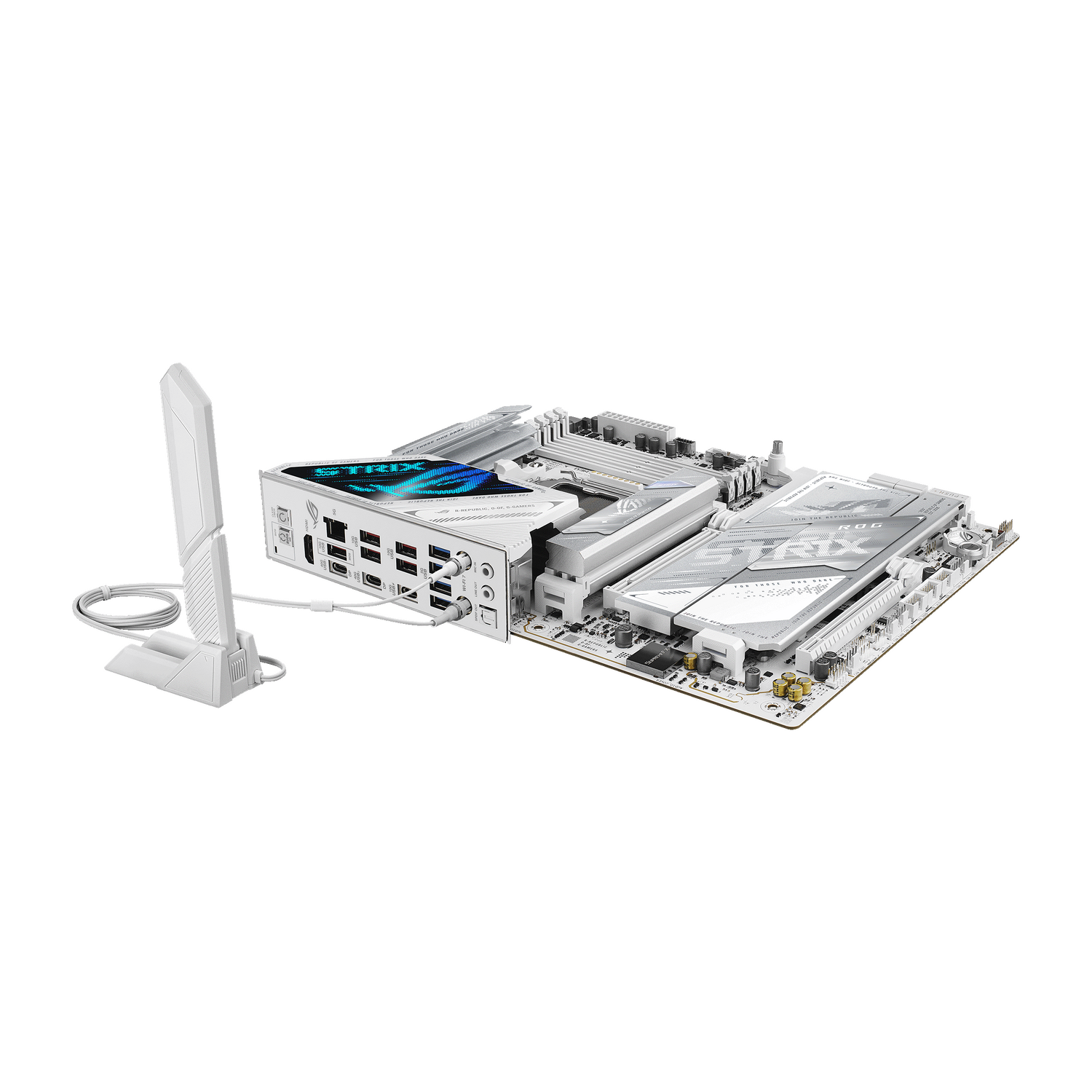 Placa de baza Asus ROG STRIX X870E-A GAMING WIFI7 NEO, AM5, DDR5, ATX, Alb, 90MB1P30-M0EAY0 "ROG STRIX X870E-A GAMING NEO" - imagine 9