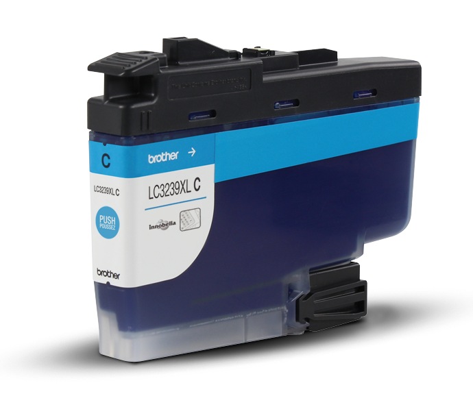 Cartus Cerneala Original Brother Cyan, LC3239XLC, pentru MFC-J5945|J6945|J6947, 5K, (timbru verde 0.15 lei), "LC3239XLC"