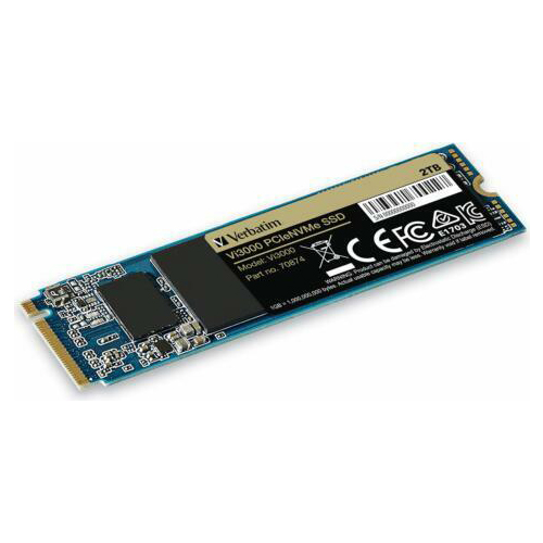 SSD Verbatim Vi3000 PCle NVMe 2TB M.2 "49376"