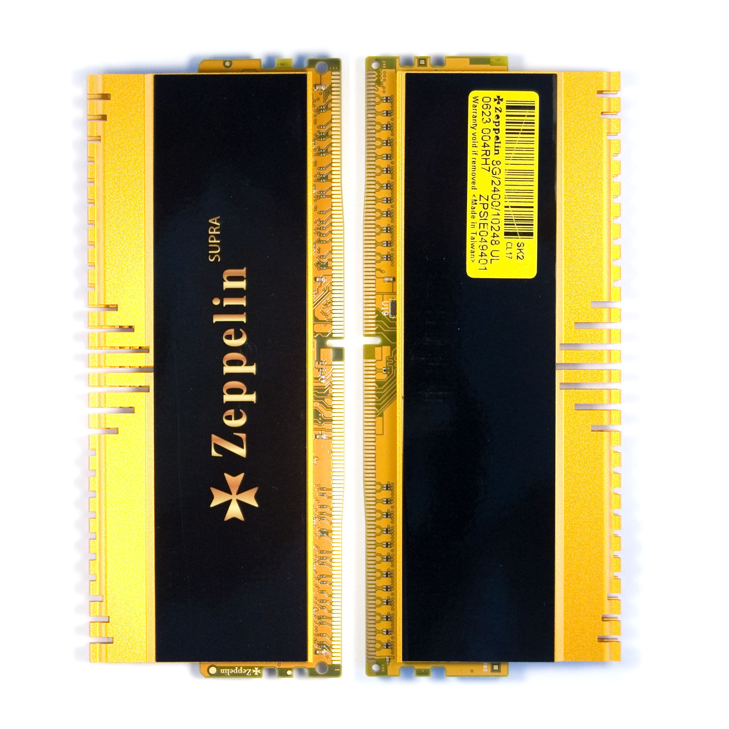 MEMORIE DDR Zeppelin DDR4 16GB frecventa 2400 Mhz, (kit 2x 8GB) dual channel kit, radiator, retail "ZE-DDR4-16G2400-RD-GM-KIT"