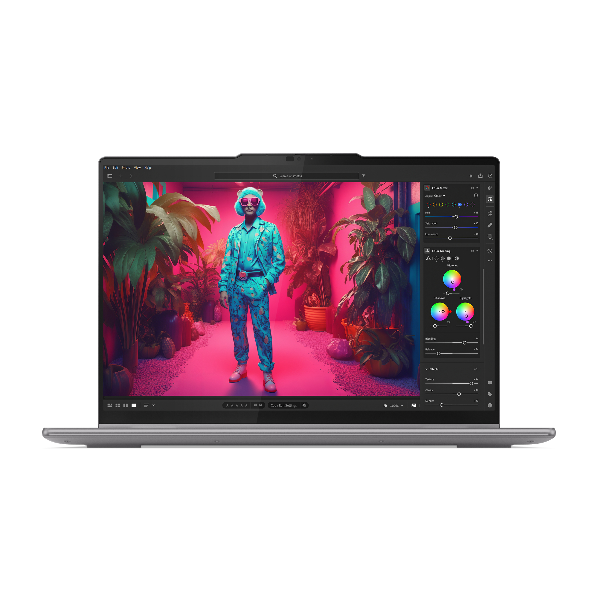 YG7 2-in-1 14T R5 8640HS 16 1TB UMA W11H"83DK002KRM" - imagine 5