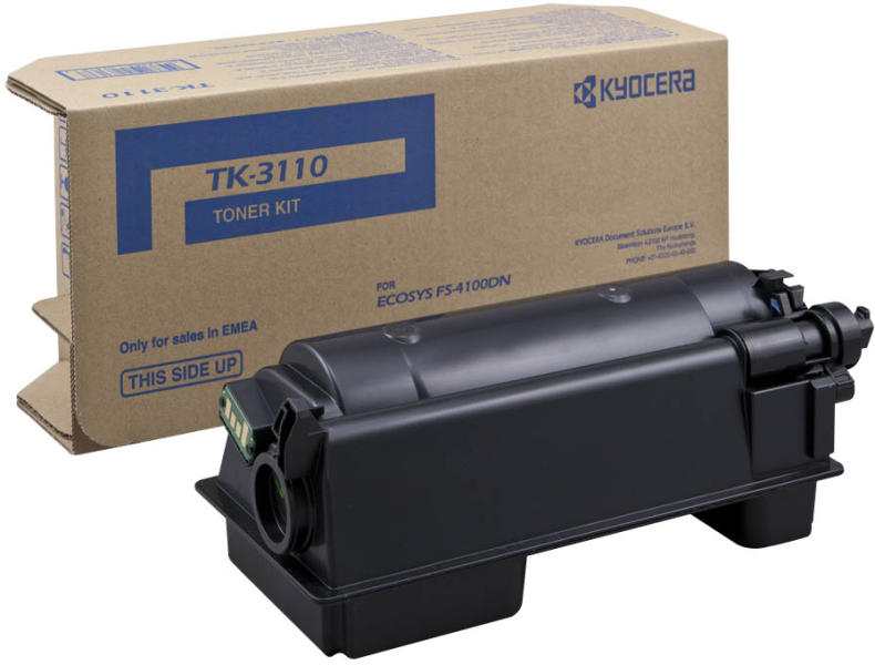 Toner Original Kyocera Black, TK-3110, pentru FS-4100|FS-4200|FS-4300, 3.5K, (timbru verde 1.2 lei) , "TK-3110"