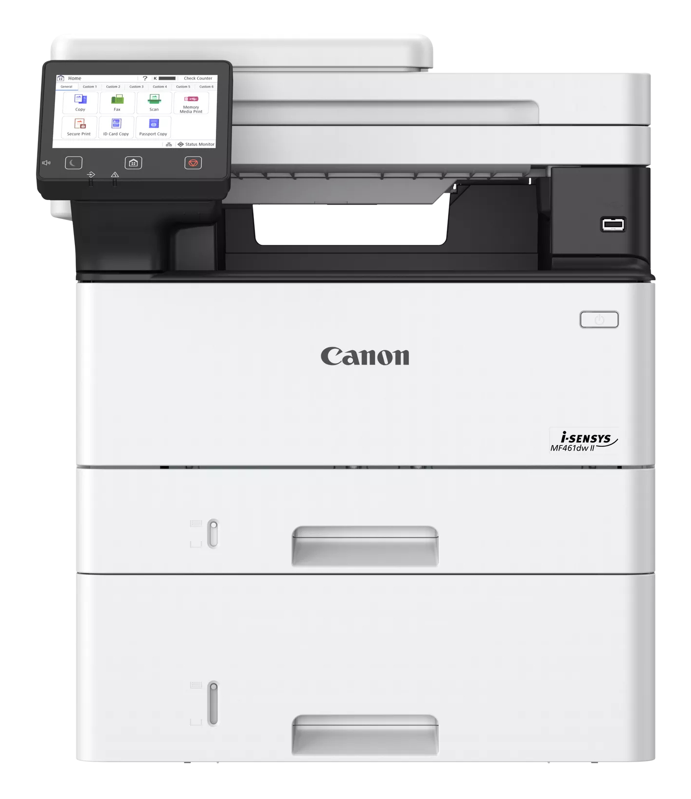 Multifunctional laser Mono Canon MF461DW II, A4, Functii: Impr.|Scan.|Cop., Viteza de Printare Monocrom: 36 ppm, Conectiv:USB|Ret|WiFi, Duplex:Da, ADF:ADF(Timbru Verde 23lei) "7188C019AA"