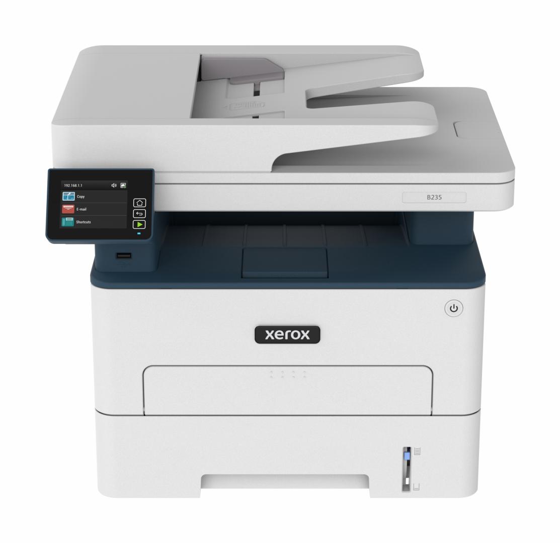Multifunctional Laser Mono XEROX B235DNI, A4, Functii: Impr.|Scan.|Cop.|Fax, Viteza de Printare Monocrom: 34ppm, Conectiv:USB|Ret|WiFi, Duplex:Da, ADF:ADF(timbru verde 40 lei) "B235V_DNI"