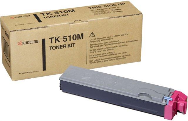 Toner Original Kyocera Magenta, TK-510M, pentru FS-C5020|C5025|C5030, 8K, (timbru verde 1.2 lei) , "TK-510M"