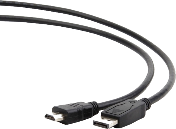 CABLU video GEMBIRD, adaptor DisplayPort (T) la HDMI (T), 3m, negru, "CC-DP-HDMI-3M" (timbru verde 0.8 lei)