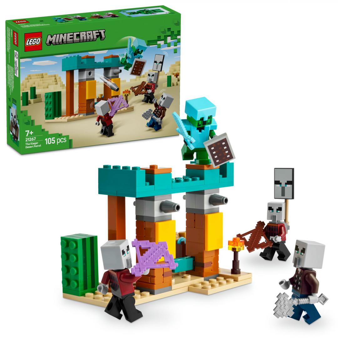 PATRULA ILLAGER IN DESERT, LEGO 21267 "LEGO21267"