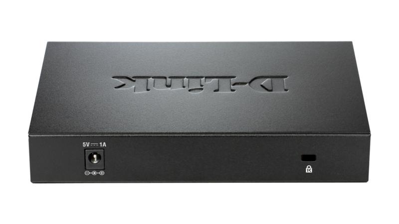 SWITCH D-LINK 8 porturi Gigabit. carcasa metalica, "DGS-108" (timbru verde 2 lei)