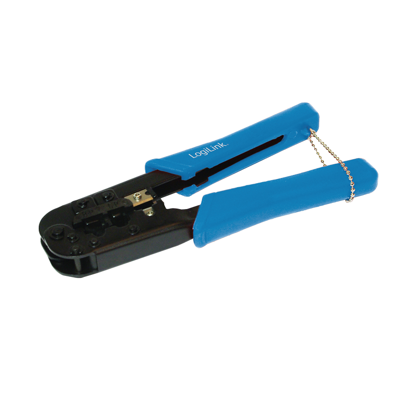 CLESTE sertizare mufe, LOGILINK, functii: sertizare mufe, taiere, RJ45RJ12/RJ11, albastru, "WZ0033"