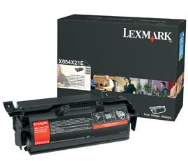 Toner Original Lexmark Black, X654X31E, pentru X654|X656|X658, 36K, (timbru verde 1.2 lei) , "X654X31E"