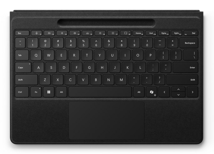 MS Surface Pro Flex Keyboard CM SC English International Black Copilot Key PRO 8/9/10/11 "ZRA-00008" (timbru verde 0.8 lei)