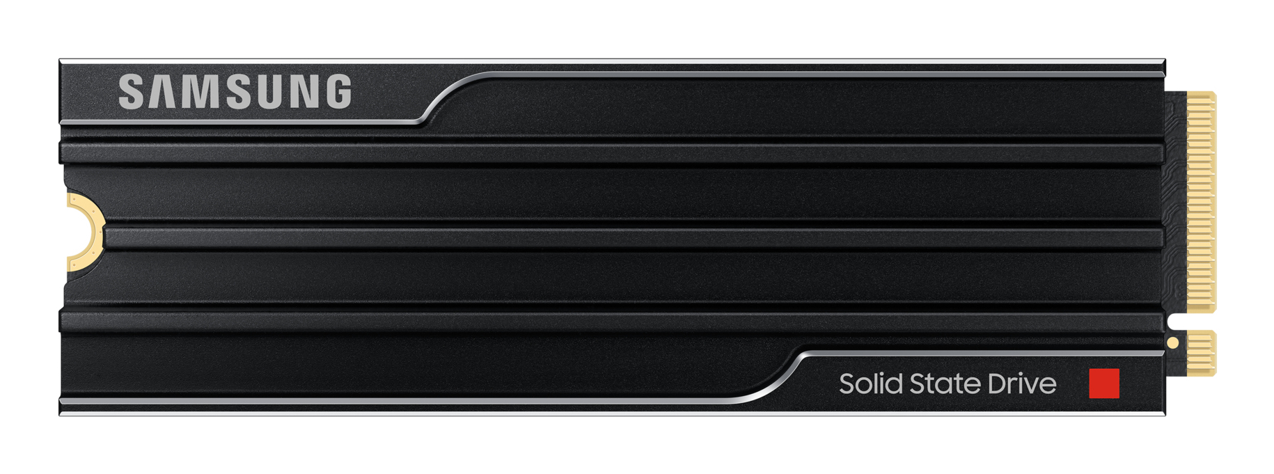 SAMSUNG 9100 PRO SSD Heatsink NVMe M.2 1TB PCIe 5.0 14.700 MB/s Read 13.300 MB/s Write Internal SSD for PC-Gaming and video editing "MZ-VAP1T0CW"