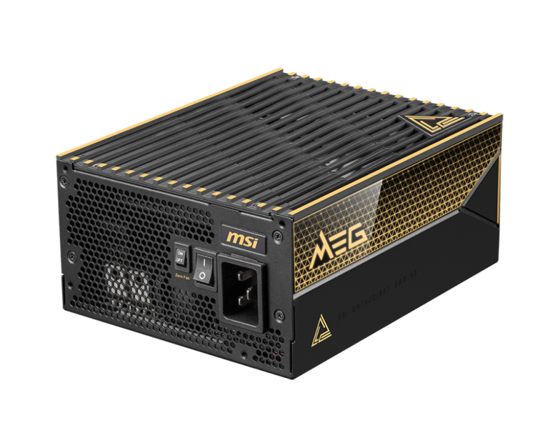 MSI MEG Ai1600T PCIE5 power supply unit"306-7ZPEX11-CE0"